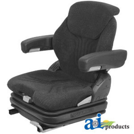 Grammer Seat Assembly, CHARCOAL MATRIX CLOTH 25"" x20"" x19 -  A & I PRODUCTS, A-MSG75GGRC-ASSY